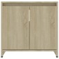 vidaXL Armadio da Bagno Rovere Sonoma 60x33x61 cm in Truciolato vidaXL Armadio da Bagno Rovere Sonoma 60x33x61 cm in Truciolato