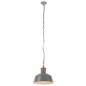 vidaXL Lampada a Sospensione Industriale 32 cm Grigia E27 vidaXL Lampada a Sospensione Industriale 32 cm Grigia E27
