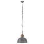 vidaXL Lampada a Sospensione Industriale 32 cm Grigia E27 vidaXL Lampada a Sospensione Industriale 32 cm Grigia E27