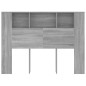 Testiera con Scomparti Grigio Sonoma 140x18,5x104,5 cm Testiera con Scomparti Grigio Sonoma 140x18,5x104,5 cm