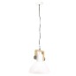 vidaXL Lampada a Sospensione Industriale 25 W Bianca Rotonda 30 cm E27 vidaXL Lampada a Sospensione Industriale 25 W Bianca Rotonda 30 cm E27