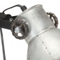 vidaXL Lampada da Pavimento con 2 Paralumi Argento E27 in Ghisa vidaXL Lampada da Pavimento con 2 Paralumi Argento E27 in Ghisa