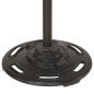 vidaXL Lampada da Pavimento con 2 Paralumi Argento E27 in Ghisa vidaXL Lampada da Pavimento con 2 Paralumi Argento E27 in Ghisa