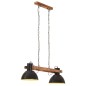 vidaXL Lampada a Sospensione Industriale 25 W Nera 109 cm E27 vidaXL Lampada a Sospensione Industriale 25 W Nera 109 cm E27