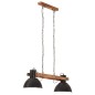 vidaXL Lampada a Sospensione Industriale 25 W Nera 109 cm E27 vidaXL Lampada a Sospensione Industriale 25 W Nera 109 cm E27