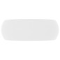 vidaXL Lavandino Lusso Rotondo Bianco Opaco 40x15 cm in Ceramica vidaXL Lavandino Lusso Rotondo Bianco Opaco 40x15 cm in Ceramica