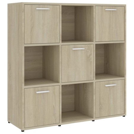vidaXL Libreria Rovere Sonoma 90x30x90 cm in Truciolato
