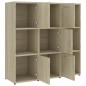 vidaXL Libreria Rovere Sonoma 90x30x90 cm in Truciolato vidaXL Libreria Rovere Sonoma 90x30x90 cm in Truciolato
