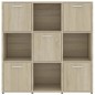 vidaXL Libreria Rovere Sonoma 90x30x90 cm in Truciolato vidaXL Libreria Rovere Sonoma 90x30x90 cm in Truciolato