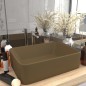 vidaXL Lavandino Luxury Crema Opaco 41x30x12 cm in Ceramica vidaXL Lavandino Luxury Crema Opaco 41x30x12 cm in Ceramica