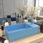 vidaXL Lavandino con Troppopieno in Ceramica Azzurro vidaXL Lavandino con Troppopieno in Ceramica Azzurro