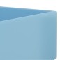 vidaXL Lavandino con Troppopieno in Ceramica Azzurro vidaXL Lavandino con Troppopieno in Ceramica Azzurro