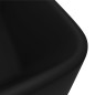 vidaXL Lavandino Luxury Nero Opaco 41x30x12 cm in Ceramica vidaXL Lavandino Luxury Nero Opaco 41x30x12 cm in Ceramica