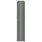 Tenda da Sole Laterale Retrattile Marrone 200x1000 cm Tenda da Sole Laterale Retrattile Marrone 200x1000 cm