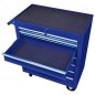 vidaXL Carrello Portautensili con 7 Cassetti per Officina Blu vidaXL Carrello Portautensili con 7 Cassetti per Officina Blu