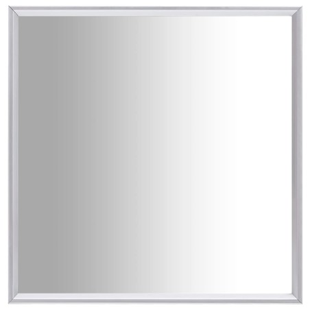 vidaXL Specchio Argento 70x70 cm