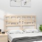 vidaXL Testiera per Letto 185,5x4x100 cm Legno Massello di Pino vidaXL Testiera per Letto 185,5x4x100 cm Legno Massello di Pino