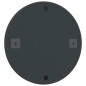 vidaXL Specchio da Parete Nero 60 cm vidaXL Specchio da Parete Nero 60 cm