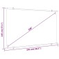 vidaXL Schermo di Proiezione 108" 16:9 vidaXL Schermo di Proiezione 108" 16:9