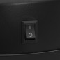 vidaXL Pattumiera Automatica con Sensore 40 L Acciaio al Carbonio Nero vidaXL Pattumiera Automatica con Sensore 40 L Acciaio al Carbonio Nero