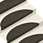 vidaXL Tappetini per Scale 15 pz Antracite 65x21x4 cm Agugliati vidaXL Tappetini per Scale 15 pz Antracite 65x21x4 cm Agugliati