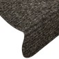 vidaXL Tappetini per Scale 15 pz Antracite 65x21x4 cm Agugliati vidaXL Tappetini per Scale 15 pz Antracite 65x21x4 cm Agugliati