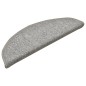 vidaXL Tappetini per Scale 15 pz Grigio Chiaro 56x17x3 cm vidaXL Tappetini per Scale 15 pz Grigio Chiaro 56x17x3 cm