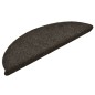 vidaXL Tappetini per Scale 15 pz Marrone Chiaro 56x17x3 cm Agugliati vidaXL Tappetini per Scale 15 pz Marrone Chiaro 56x17x3 cm Agugliati