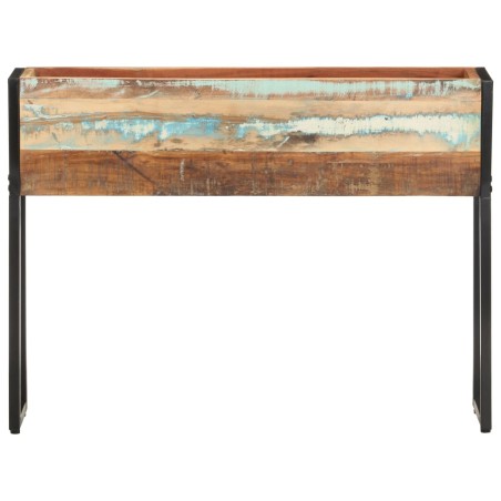 vidaXL Fioriera 90x20x68 cm in Legno Massello di Recupero