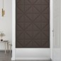 Pannelli Murali 12 pz Tortora 30x30 cm Tessuto 0,54 m² Pannelli Murali 12 pz Tortora 30x30 cm Tessuto 0,54 m²