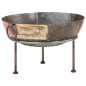 vidaXL Braciere Rustico Colorato Ø 60cm in Ferro vidaXL Braciere Rustico Colorato Ø 60cm in Ferro