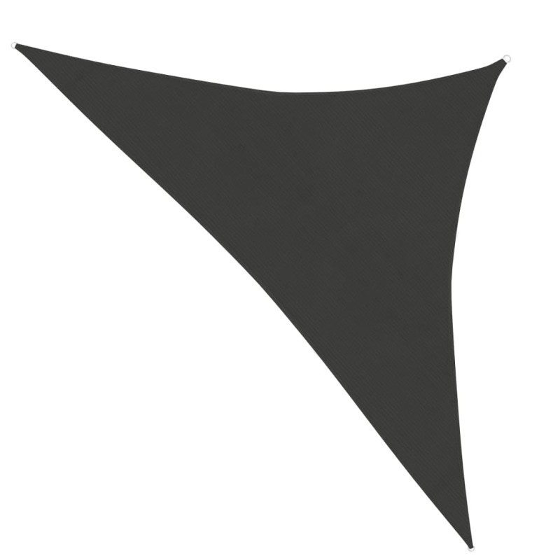 Vela Parasole 160 g/m² Antracite 3,5x3,5x4,9 m in HDPE Vela Parasole 160 g/m² Antracite 3,5x3,5x4,9 m in HDPE