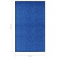 vidaXL Zerbino Lavabile Blu 90x150 cm vidaXL Zerbino Lavabile Blu 90x150 cm