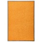vidaXL Zerbino Lavabile Arancione 60x90 cm vidaXL Zerbino Lavabile Arancione 60x90 cm