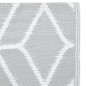 vidaXL Tappeto da Esterni Grigio 120x180 cm in PP vidaXL Tappeto da Esterni Grigio 120x180 cm in PP