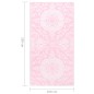 vidaXL Tappeto da Esterni Rosa 160x230 cm in PP