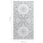 vidaXL Tappeto da Esterni Grigio Chiaro 190x290 cm in PP vidaXL Tappeto da Esterni Grigio Chiaro 190x290 cm in PP