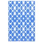 vidaXL Tappeto da Esterni Blu e Bianco 160x230 cm in PP vidaXL Tappeto da Esterni Blu e Bianco 160x230 cm in PP