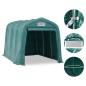 vidaXL Tenda Garage in PVC 2,4x3,6 m Verde