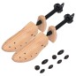 vidaXL Tendiscarpe 2 Paia Taglia 36-40 in Legno Massello di Pino vidaXL Tendiscarpe 2 Paia Taglia 36-40 in Legno Massello di Pino