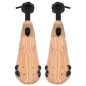 vidaXL Tendiscarpe 2 Paia Taglia 36-40 in Legno Massello di Pino vidaXL Tendiscarpe 2 Paia Taglia 36-40 in Legno Massello di Pino