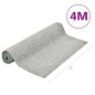 vidaXL Erba Artificiale con Tacchetti 4x1 m Grigia vidaXL Erba Artificiale con Tacchetti 4x1 m Grigia