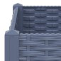 vidaXL Fioriera Rialzata 120x40x23 cm in Polipropilene vidaXL Fioriera Rialzata 120x40x23 cm in Polipropilene