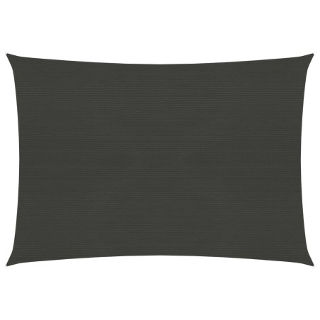 vidaXL Vela Parasole in HDPE 2x3,5 m Antracite