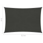 vidaXL Vela Parasole in HDPE 2x3,5 m Antracite vidaXL Vela Parasole in HDPE 2x3,5 m Antracite