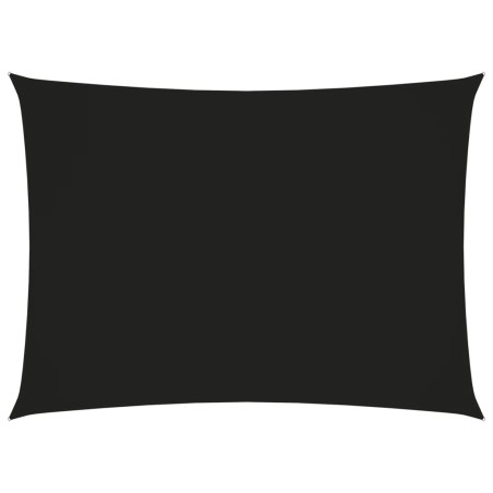 Parasole a Vela Oxford Rettangolare 2,5x4 m Nero