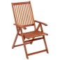 vidaXL Sedie da Giardino Pieghevoli 3 pz in Legno Massello d'Acacia vidaXL Sedie da Giardino Pieghevoli 3 pz in Legno Massello d'Acacia