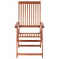vidaXL Sedie da Giardino Pieghevoli 3 pz in Legno Massello d'Acacia vidaXL Sedie da Giardino Pieghevoli 3 pz in Legno Massello d'Acacia