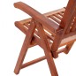 vidaXL Sedie da Giardino Pieghevoli 3 pz in Legno Massello d'Acacia vidaXL Sedie da Giardino Pieghevoli 3 pz in Legno Massello d'Acacia