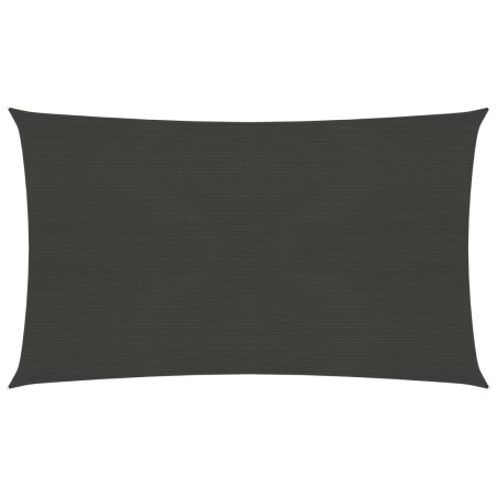 vidaXL Vela Parasole 160 g/m² Antracite 3x6 m in HDPE